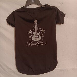 Doggie Shirt Rock Star Size X Lg NWOT